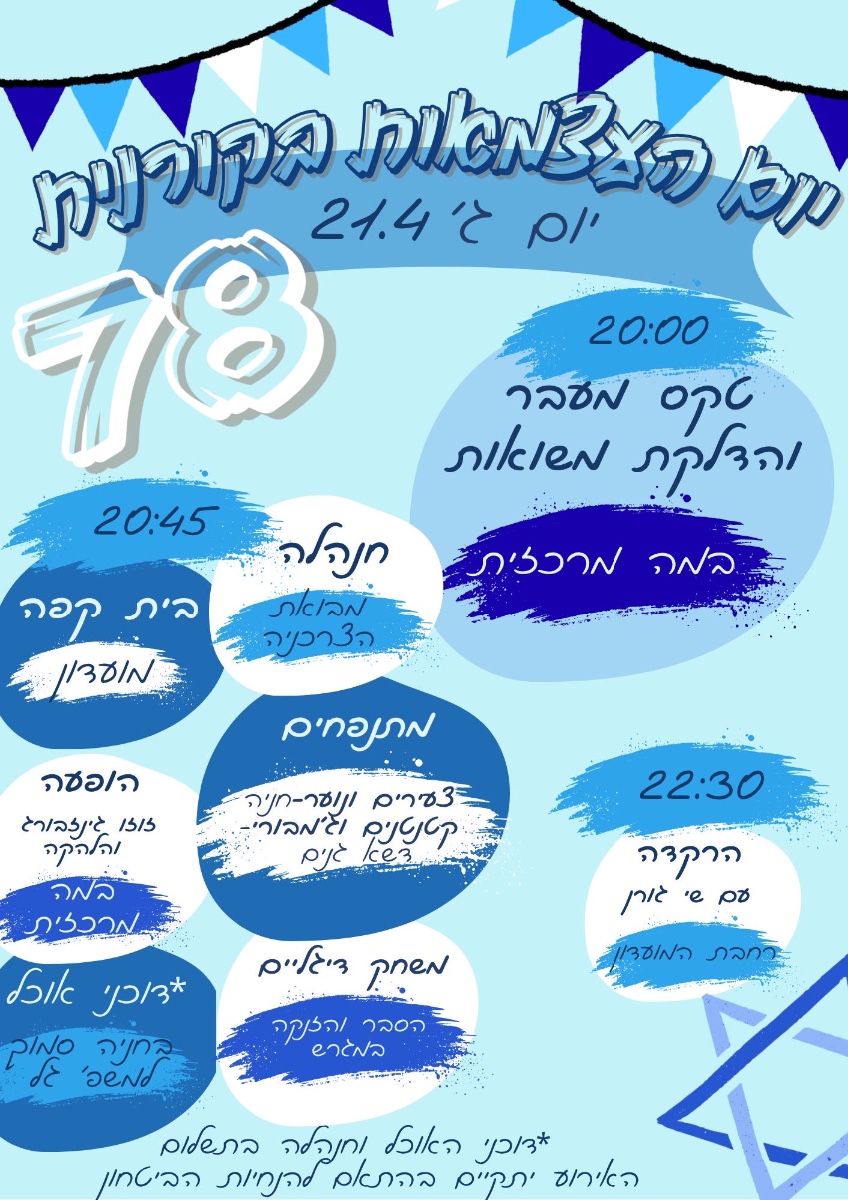 יום העצמאות בקורנית יום העצמאות בקורנית